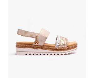 Remonte JOCELYN3 Womens Sandals Gold - UK 7.5 / EU 41