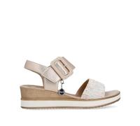 Remonte Ladies D6453-31 Pink Metallic Leather Adjustable Sandals - 6 UK 39