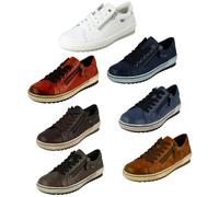 Remonte Ladies Remonte Casual Shoes With Side Zip And Remonte Tex D0700 - Blue 16 - UK 8