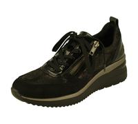 Remonte Ladies Remonte Casual Trainer D2401 - Black Combination - UK 8