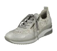 Remonte Ladies Remonte Casual Trainer D2401 - Silver/Plat - UK 6.5