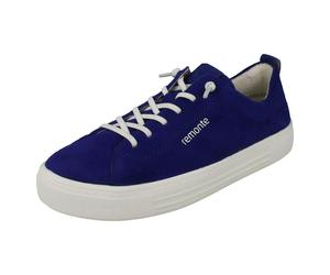 Remonte Ladies Remonte Elasticated Lace Shoes D0913 - Blue - UK 8