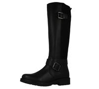 Remonte Ladies Remonte Knee High Boots With Stretch Panel R6593 - Black - UK 5