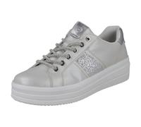 Remonte Ladies Remonte Vegan Casual Trainers D1C10 - Silver/Platinum - UK 6.5