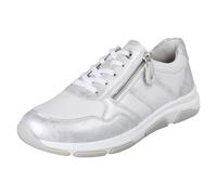 Remonte Ladies Remonte Vegan Trainers With Side Zip D1S04 - White Combination - UK 6.5