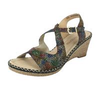 Remonte Ladies Remonte Wedge Heel Sandals D6739 - Multi - UK 6.5