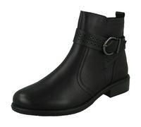 Remonte Ladies Remonte Zip Up Ankle Boots D0F81-00 - Brown - UK 6