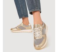 Remonte Metallic Lace-Up Shoes for Ladies Colour: Metallic Size EU 36 / UK 3.5 36