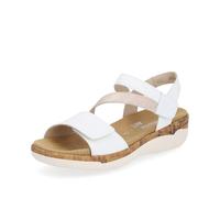 Remonte Mary R6860 White Combination of materials Womens Sandals Standard Fit 6