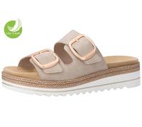 Remonte Mules Sandals Sneakers Shoes Leather Beige D0Q66