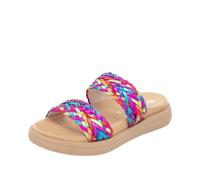 Remonte Multi Elasticated Sandals for Ladies | Remonte D2N52-90 Colour: Metallic, Size: EU 37 / UK 4