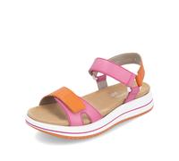 Remonte Pink Hook & Loop Sandals for Ladies Colour: Pink Size EU 40 / UK 6.5