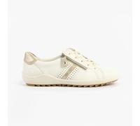 Remonte R1432-80 Zigzip 1 Off White Womens lacing shoes in a Plain Leather in Size 38