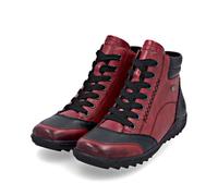 Remonte R1456 Liv Women's Lace Boots, Mohn/Schwarz/Mohn, 8