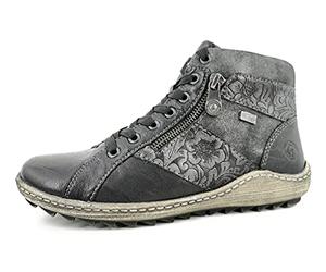 Remonte R1497, Women’s Ankle Boots, Black (Schwarz/Graphit/Asphalt 45), 9 UK (43 EU)