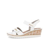 Remonte R6266 Summer Sandals (White, UK Footwear Size System, Adult, Women, Numeric, Medium, 6.5)