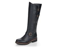Remonte R6590-01 Indah Shearling Black Womens knee-high boots in a Plain Man-made in Size 42