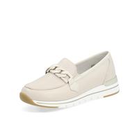 Remonte R6711-60 Govifactor Beige Leather Womens Loafers