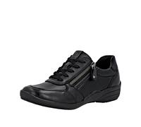 Remonte R7637-05 Women's Lightweight Extra Wide Black Shoes