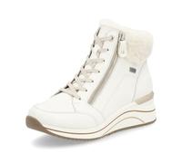 Remonte RemonteTEX D0T77 Women's High-Top Trainers, Loose Insole, Water-Repellent, White 80, 6 UK