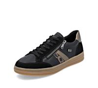 Remonte RemonteTEX D2C04 Women's Low-Top Trainers, Loose Insole, Water-Repellent, Black Estate 03, 9 UK