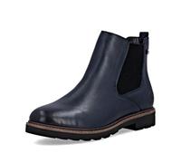 Remonte RemonteTEX D2Q70 Women's Classic Ankle Boots, Loose Inlay, Water-Repellent, Blue Combi 14, 4 UK