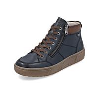 Remonte RemonteTEX D2T70 Women's Classic Ankle Boots, Loose Insert, Water-Repellent, Blue Combi 14, 7.5 UK