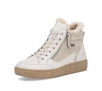 Remonte RemonteTEX D2T72 Women's Classic Ankle Boots, Loose Insert, Water-Repellent, White Combi 80., 7.5 UK