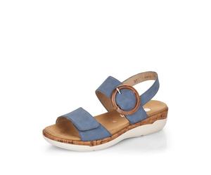 Remonte Rock Womens Sandals 8 UK Jeans Leather