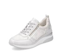 Remonte Women's D2401 Low Trainers, Silver, 4 UK