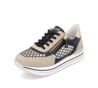 Remonte Sneakers Lace-Up Shoes Sports Shoes Beige Black D1329