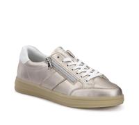 REMONTE Striped Leather Trainers - Size