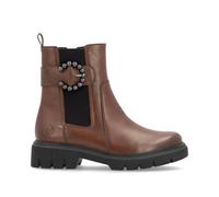 Remonte tan leather chelsea boots with lightweight chunky sole D1W74 RRP £99.99