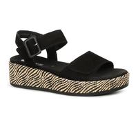 Remonte Tapestry Womens Wedge Sandals