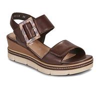 Remonte Wedge sandals D2L53-25 in Brown 4