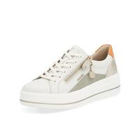 Remonte White Zip Shoes for Ladies | Remonte D1C01-81 Colour: White, Size: EU 36 / UK 3.5