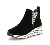 Black Zip Boots for Women | Remonte D0T75-03 Women's