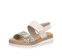 remonte Woman's Wedge Sandal - Beige | D0Q59-60 60 36