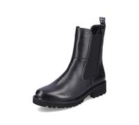 Remonte Women Ankle Boots D8694, Ladies Chelsea Boots,Removable Insole,Low Boots,Half Boots,Bootie,Slip Boot,Flat,Schwarz,38 EU / 5 UK