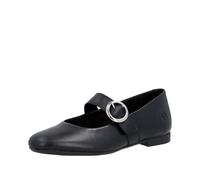 remonte Women's Ballerina Shoe - Black | D0K14-00 00 37