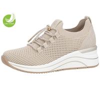 Remonte Womens Beige Textile Low Shoes Sneakers Slip-On Loafers D0T18