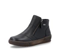 Ladies Remonte-Tex Double Zipped Leather Casual Ankle Boots D0783