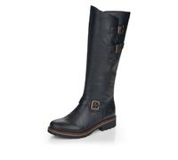 Remonte Women's R6590 Knee High Boot, Black (Black 01), 4 UK