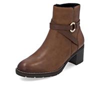 Remonte Women's Classic Ankle Boots D2A73, Women's Ankle Boots, Loose Insole, Brown 25, 5 UK