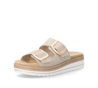Remonte Women's Classic Sandals D0Q66, Women's Sandals, Loose Insole, Beige 62, 7.5 UK