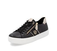 Remonte Womens D0919 Loose Insert Low Top Trainers, Black Combi 03, 6 UK