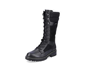 Remonte Women's D0b76 Mid Calf Boot, Black Black Black Black 01, 7.5 UK
