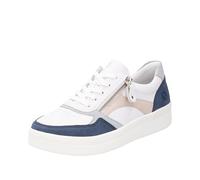 Remonte Women's D0j01 Low Trainers, White 85, 6 UK