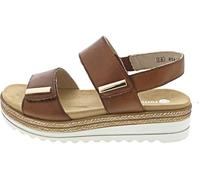 Remonte Women's D0q59 Ankle Strap Sandals, Brown, 4 UK
