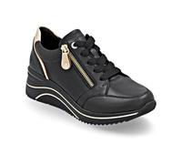 Remonte Women's D0t03 Low Trainers, Black, 4 UK